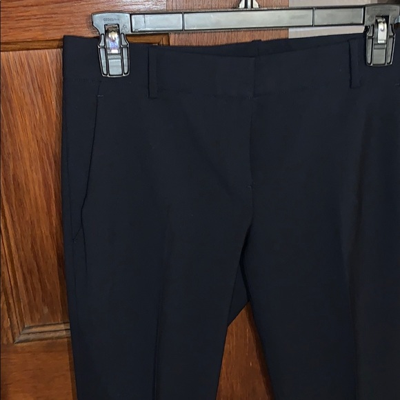 Theory Navy Wool Women's Trousers - Picture 2 of 5